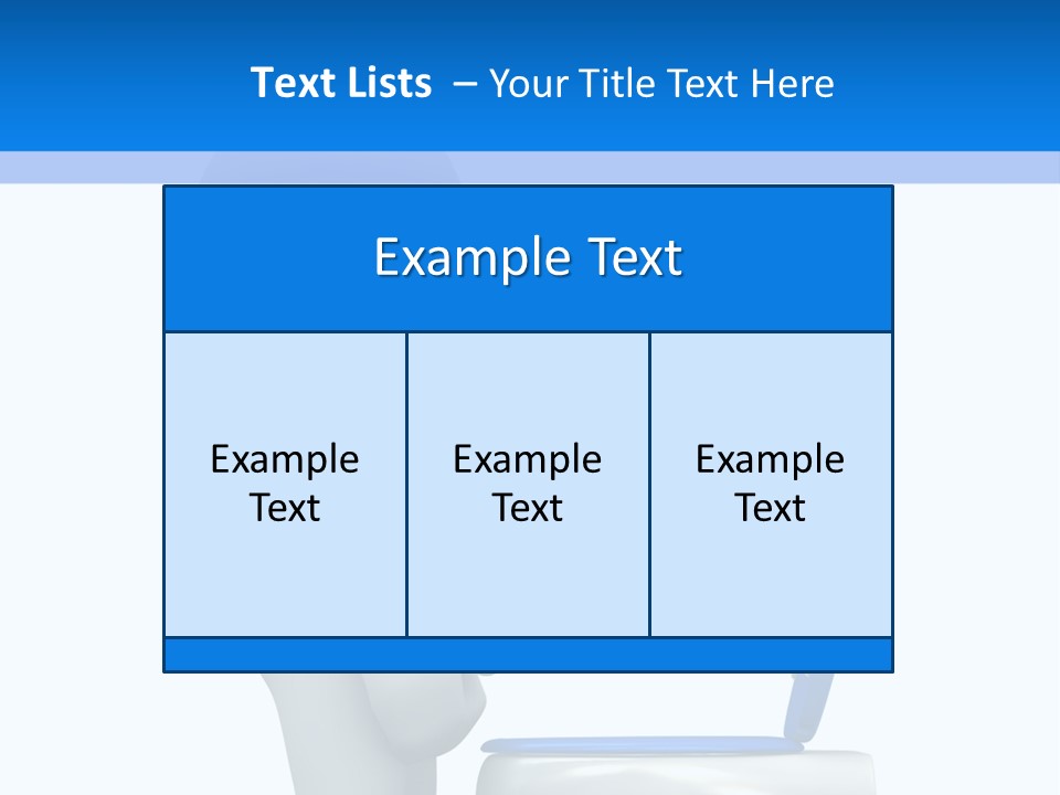 Sacks Company Inventories PowerPoint Template