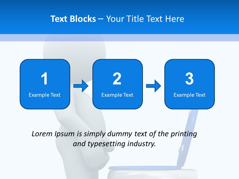 Sacks Company Inventories PowerPoint Template