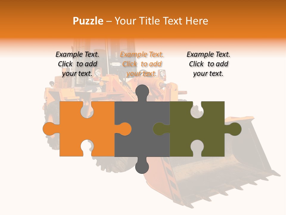 Digger Build Construct PowerPoint Template