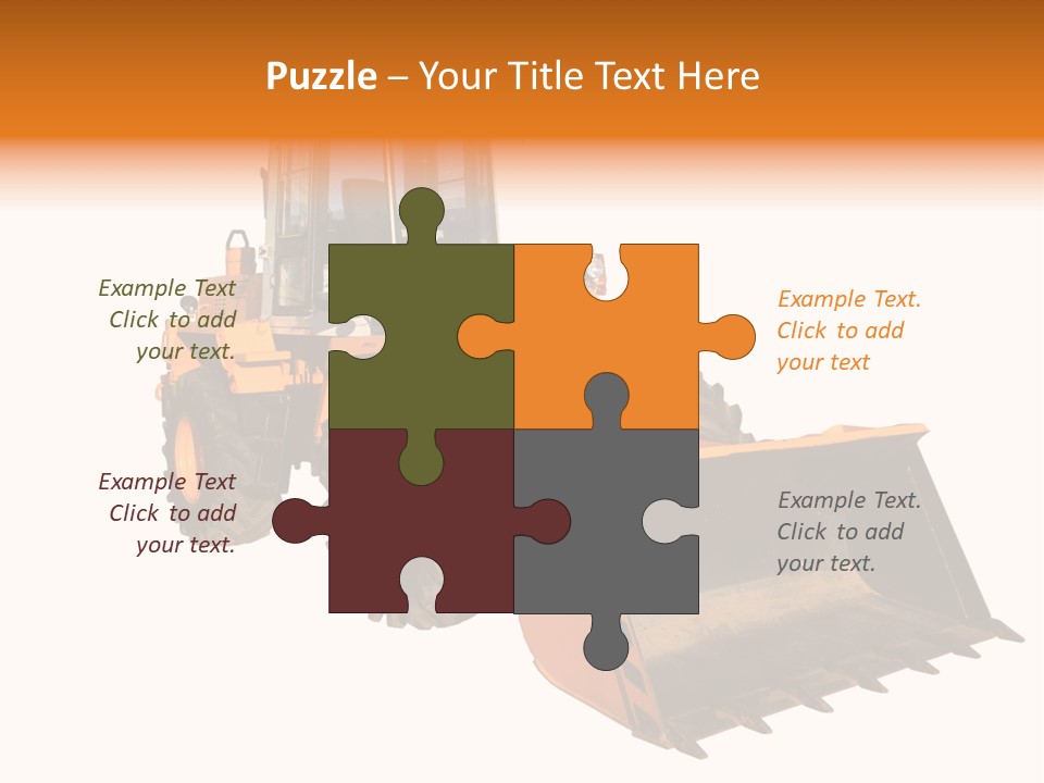 Digger Build Construct PowerPoint Template