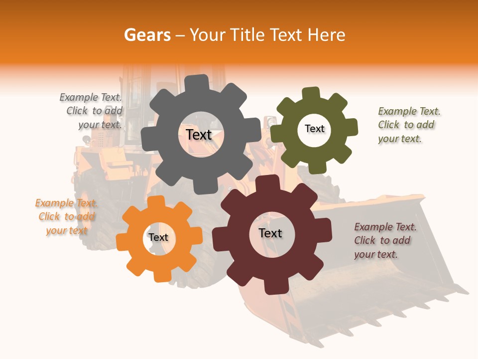 Digger Build Construct PowerPoint Template