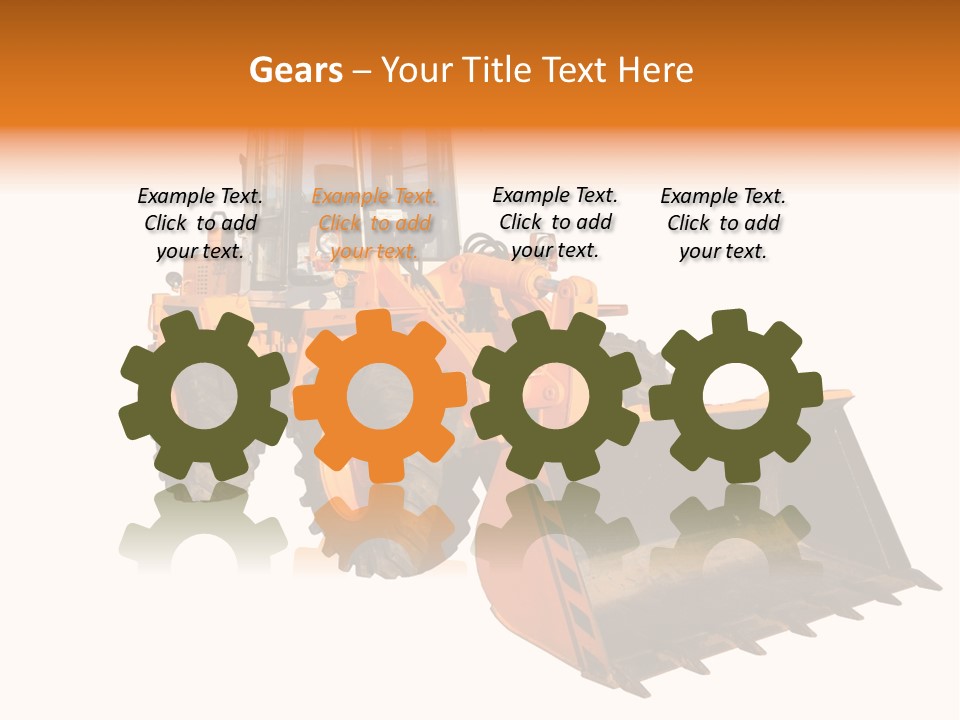 Digger Build Construct PowerPoint Template