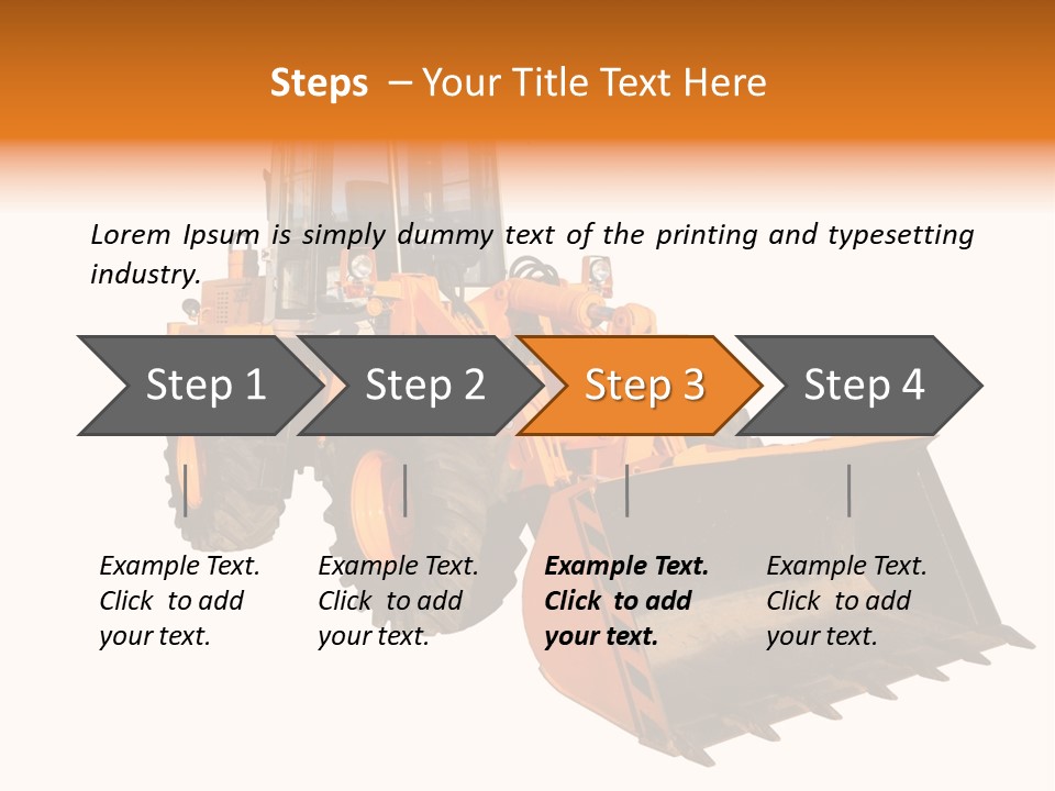 Digger Build Construct PowerPoint Template