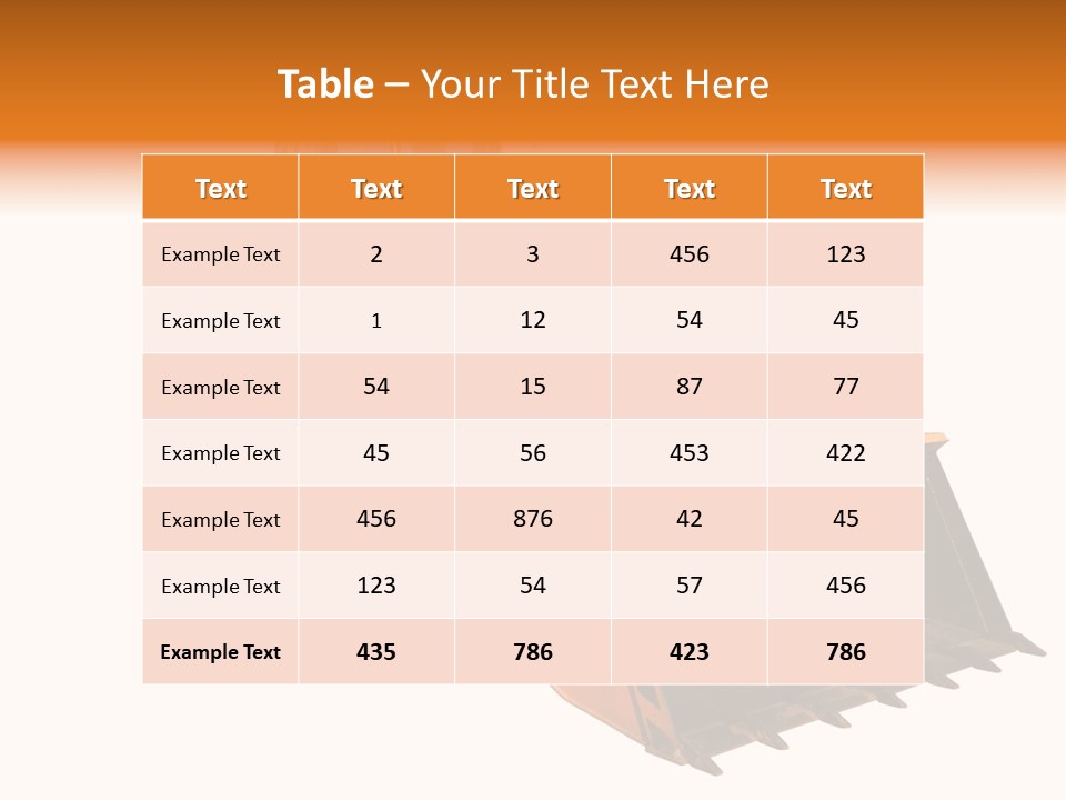 Digger Build Construct PowerPoint Template