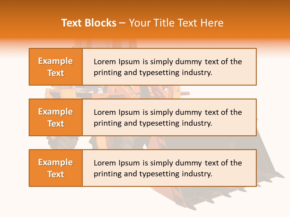Digger Build Construct PowerPoint Template