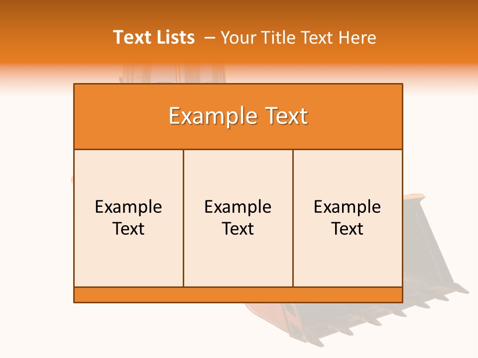 Digger Build Construct PowerPoint Template