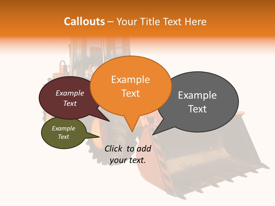 Digger Build Construct PowerPoint Template