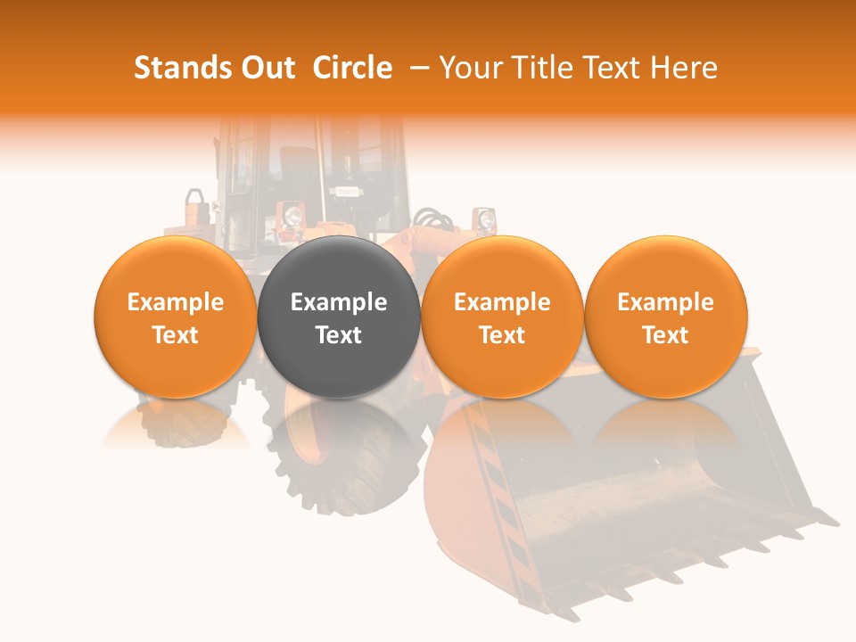 Digger Build Construct PowerPoint Template