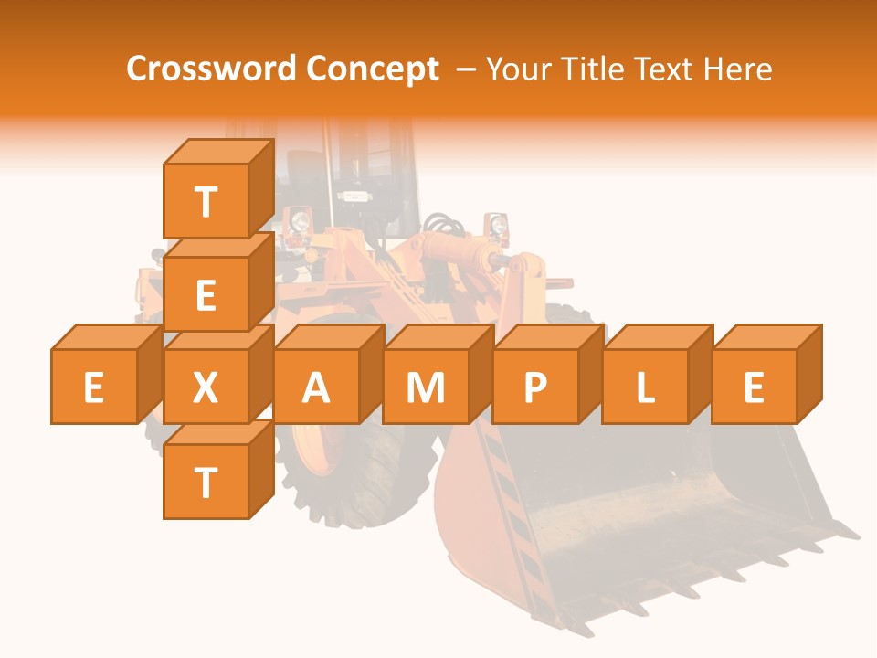 Digger Build Construct PowerPoint Template