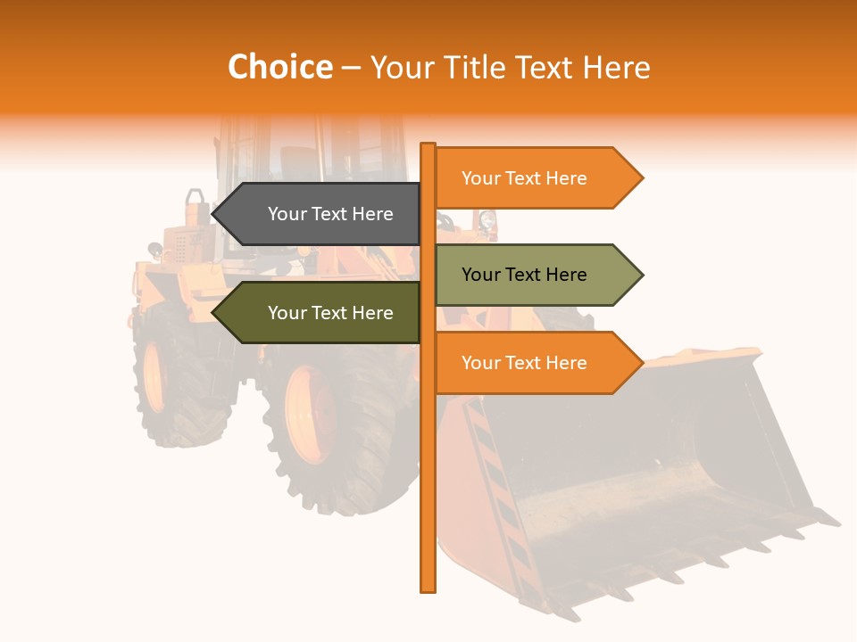 Digger Build Construct PowerPoint Template