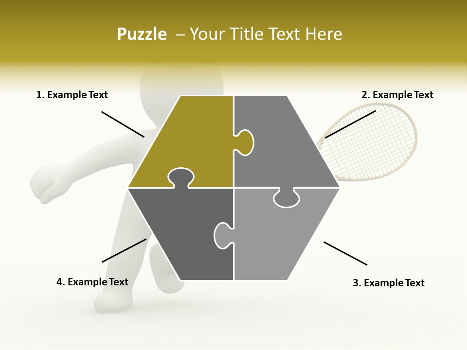 Energy Athlete Small PowerPoint Template