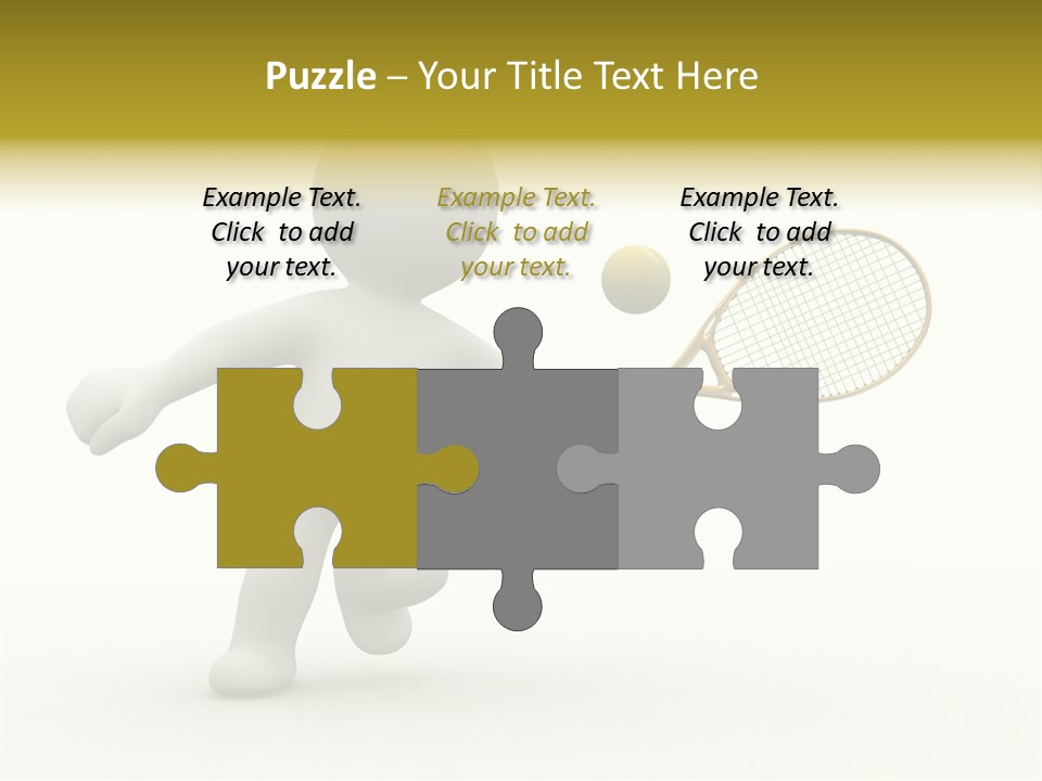 Energy Athlete Small PowerPoint Template