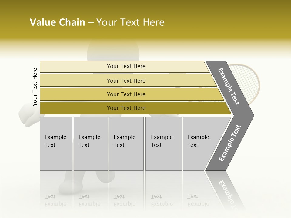 Energy Athlete Small PowerPoint Template
