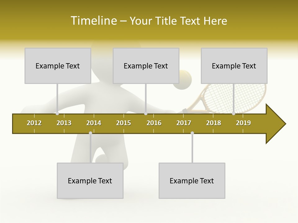 Energy Athlete Small PowerPoint Template