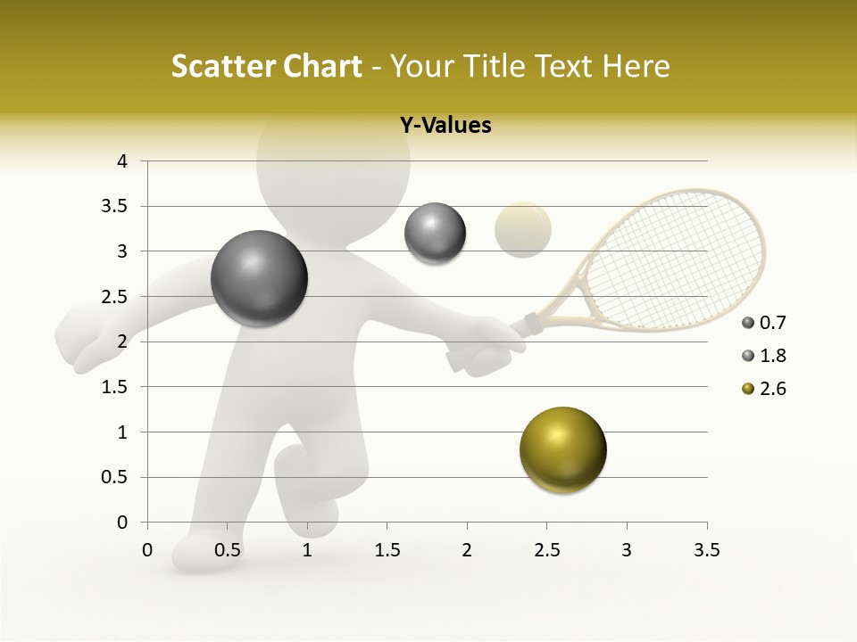 Energy Athlete Small PowerPoint Template