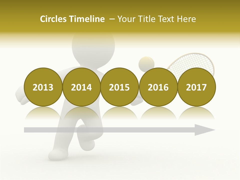 Energy Athlete Small PowerPoint Template