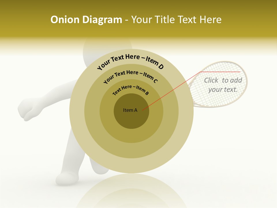 Energy Athlete Small PowerPoint Template