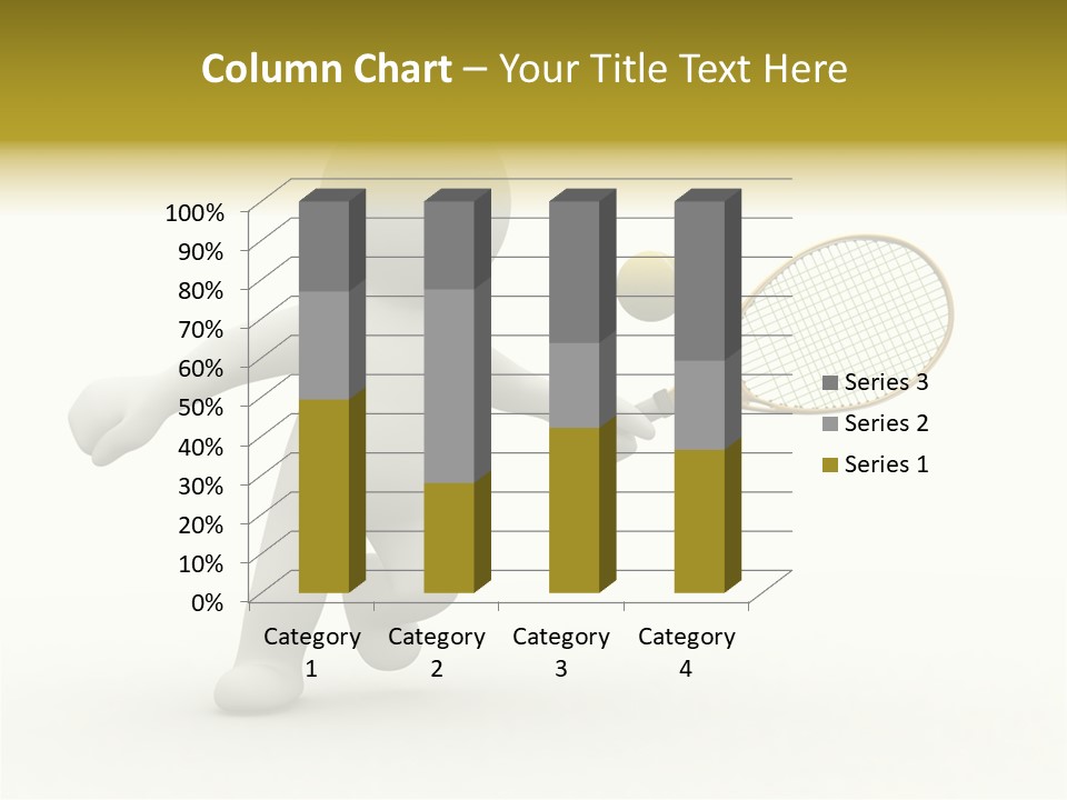 Energy Athlete Small PowerPoint Template