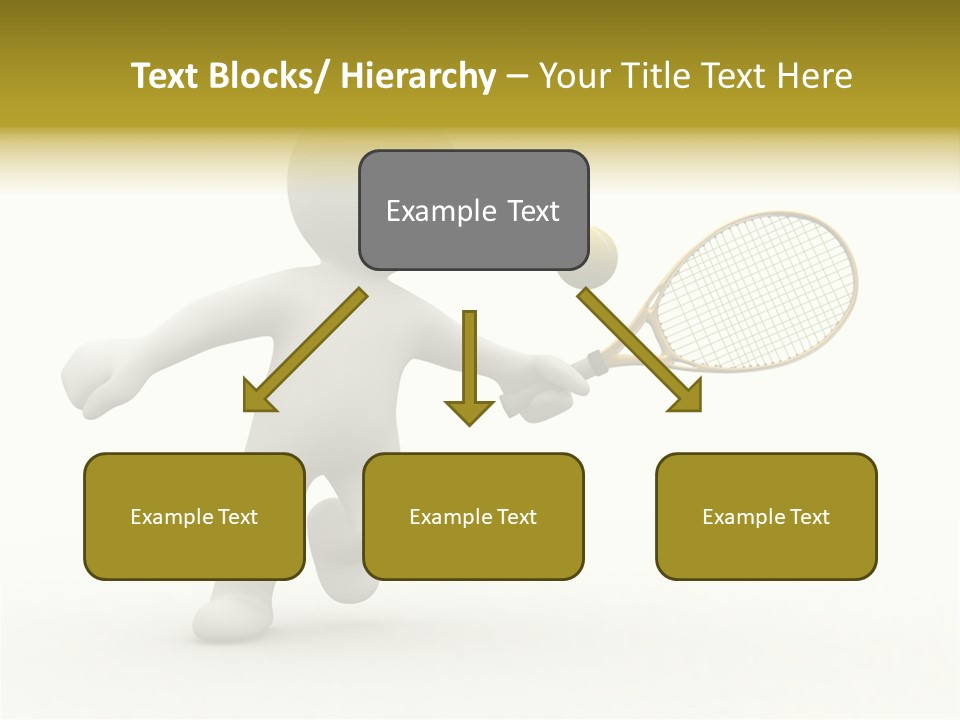 Energy Athlete Small PowerPoint Template