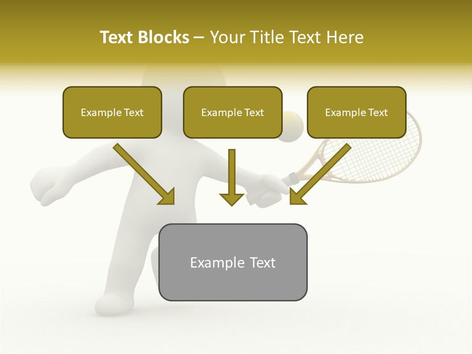 Energy Athlete Small PowerPoint Template