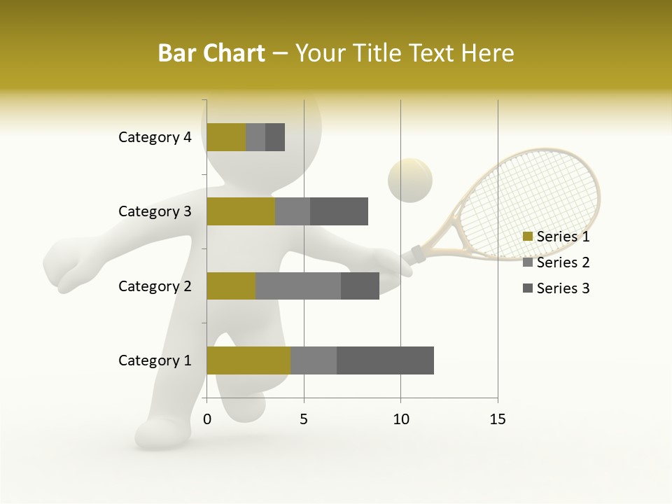 Energy Athlete Small PowerPoint Template