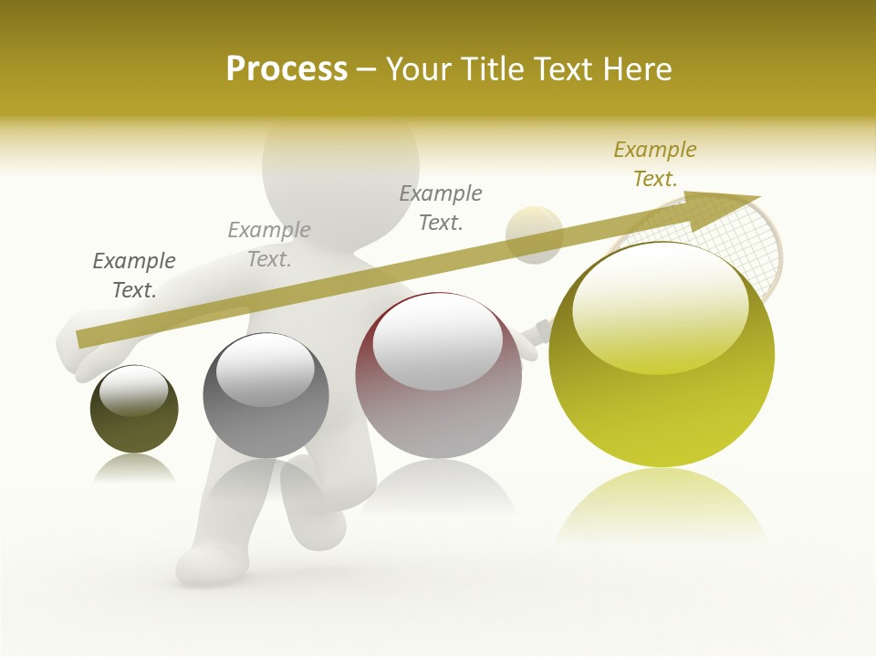 Energy Athlete Small PowerPoint Template