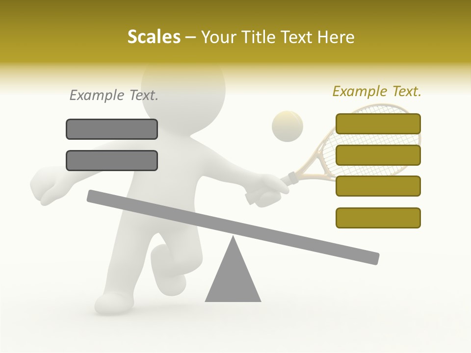 Energy Athlete Small PowerPoint Template