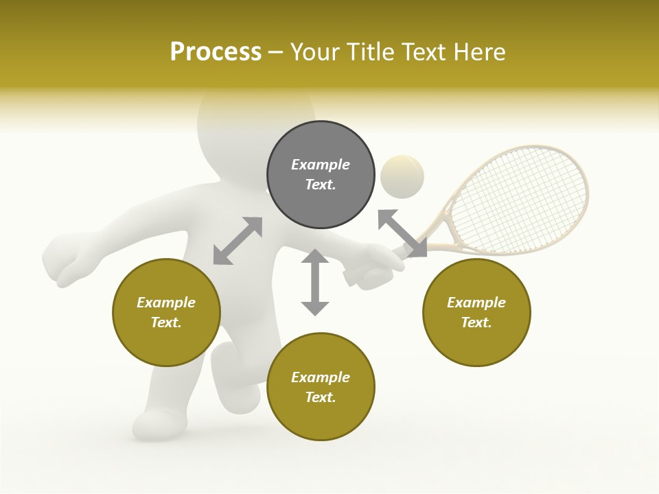 Energy Athlete Small PowerPoint Template