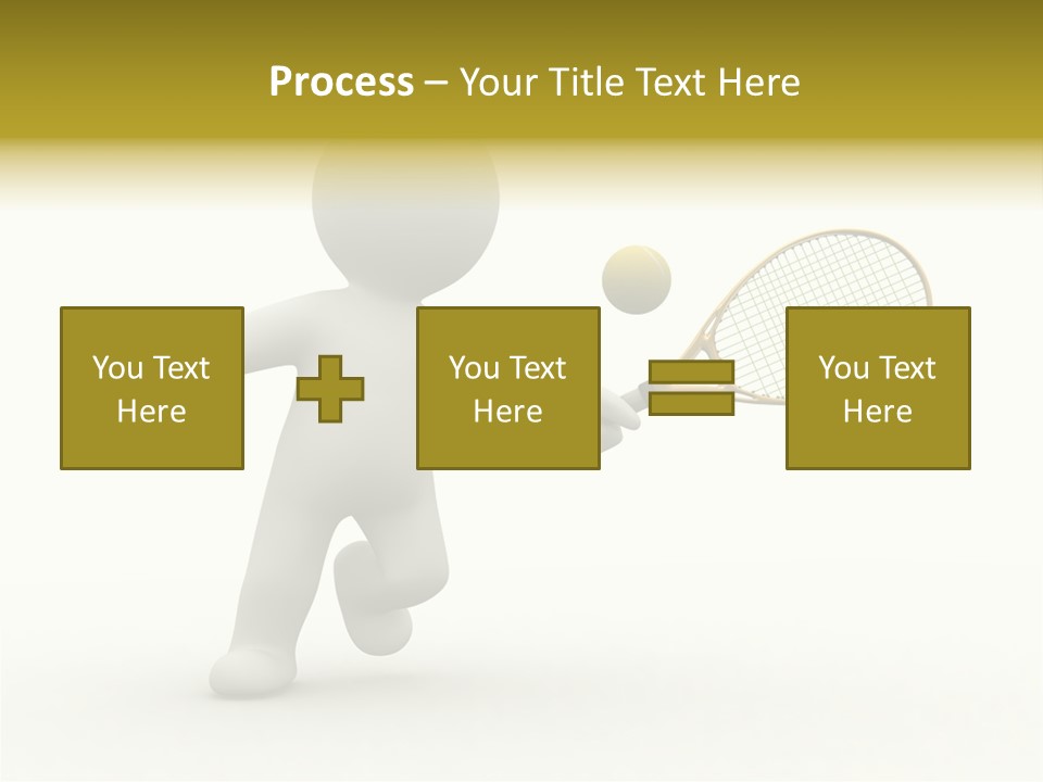Energy Athlete Small PowerPoint Template