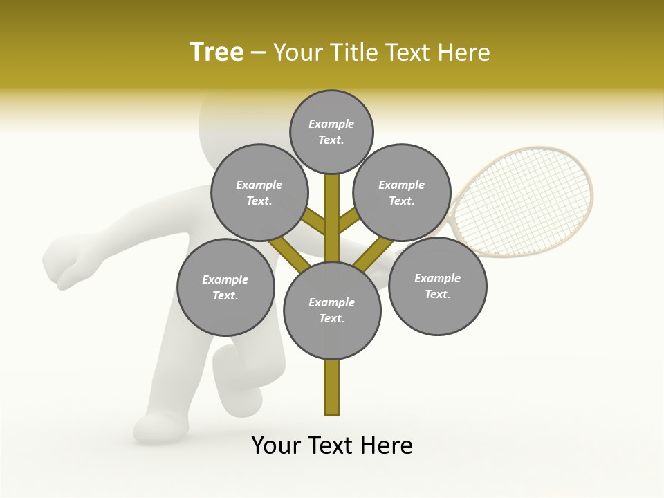 Energy Athlete Small PowerPoint Template