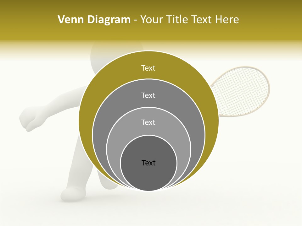 Energy Athlete Small PowerPoint Template
