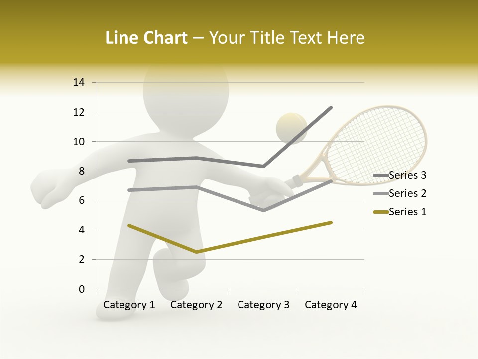 Energy Athlete Small PowerPoint Template