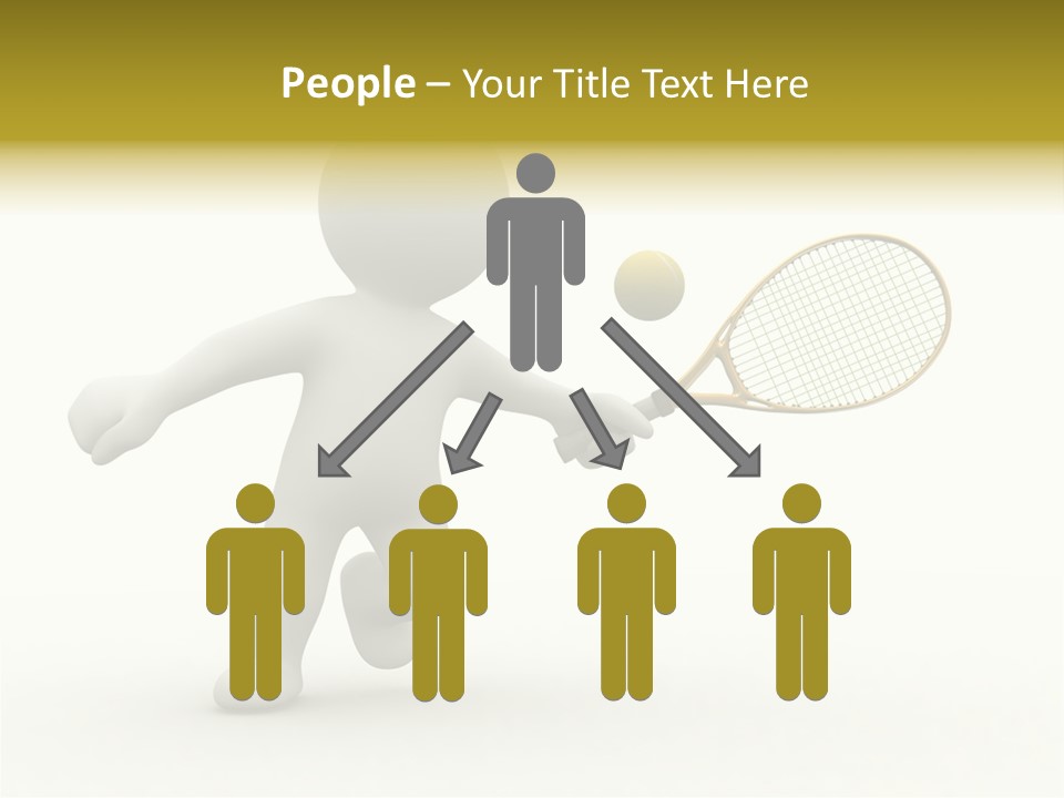 Energy Athlete Small PowerPoint Template