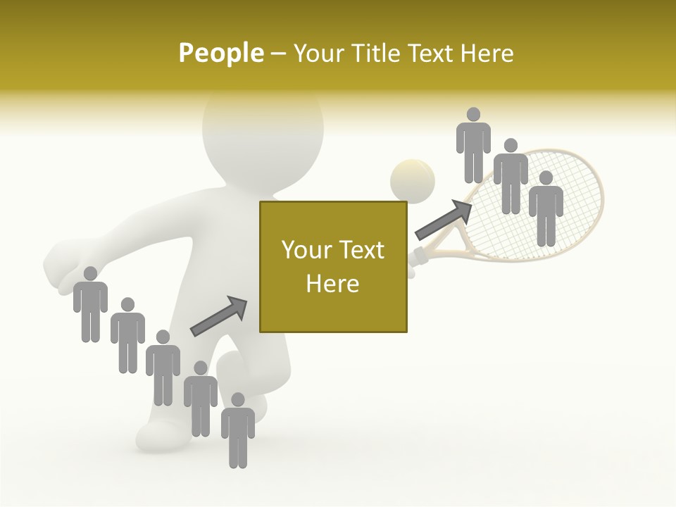 Energy Athlete Small PowerPoint Template