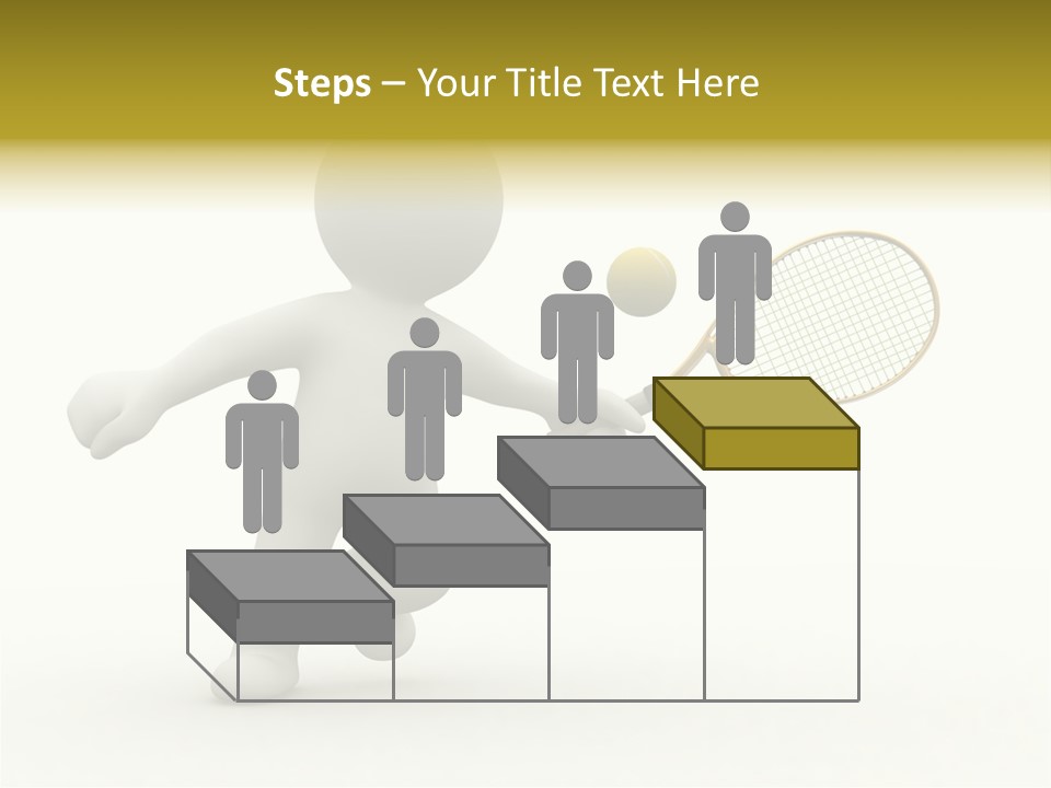 Energy Athlete Small PowerPoint Template