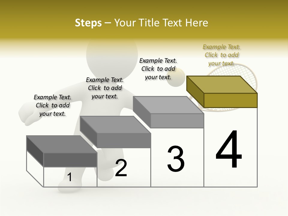 Energy Athlete Small PowerPoint Template