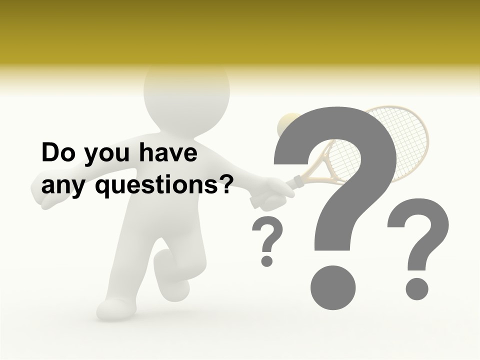 Energy Athlete Small PowerPoint Template