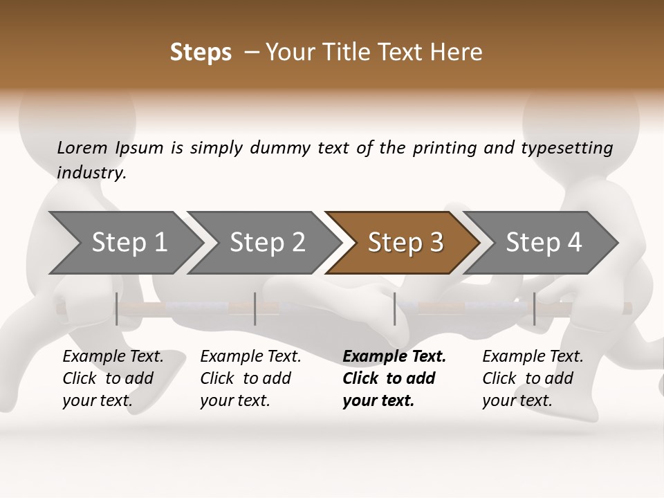 Patient Ill Run PowerPoint Template