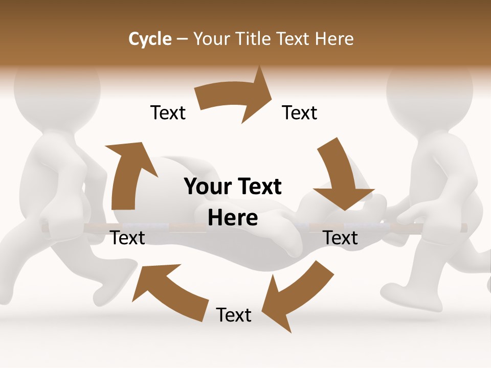 Patient Ill Run PowerPoint Template