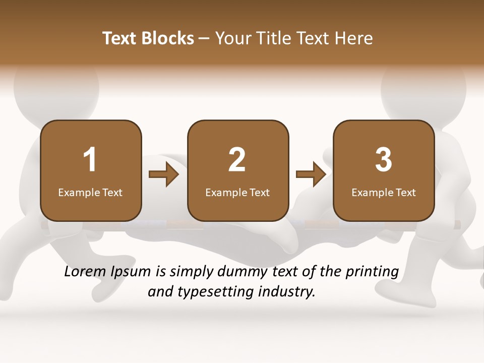 Patient Ill Run PowerPoint Template