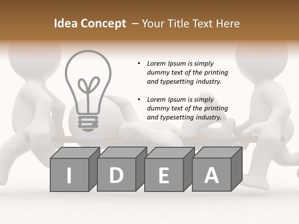 Patient Ill Run PowerPoint Template