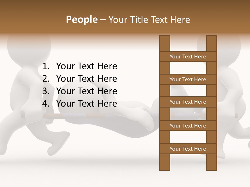 Patient Ill Run PowerPoint Template