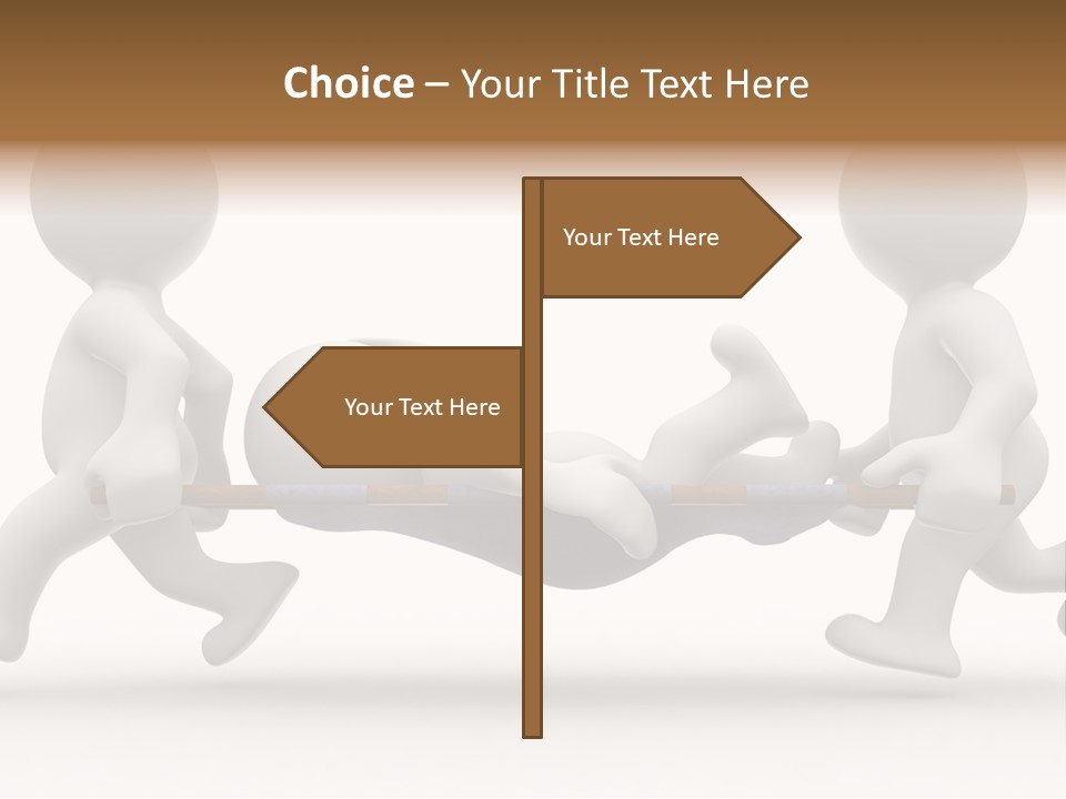 Patient Ill Run PowerPoint Template