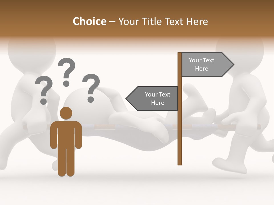 Patient Ill Run PowerPoint Template