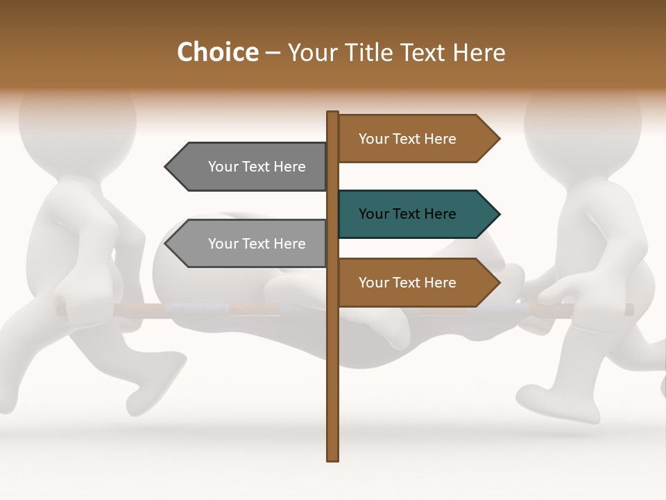 Patient Ill Run PowerPoint Template