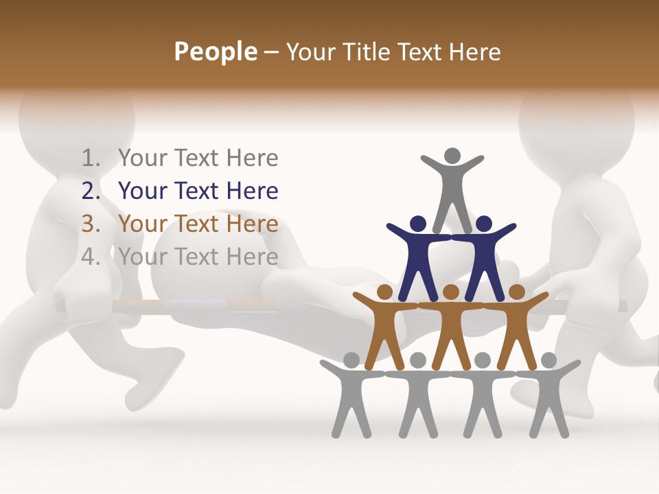 Patient Ill Run PowerPoint Template