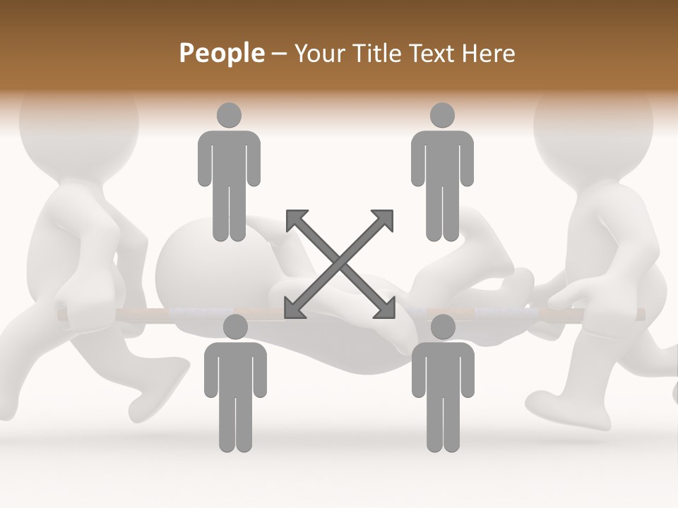 Patient Ill Run PowerPoint Template