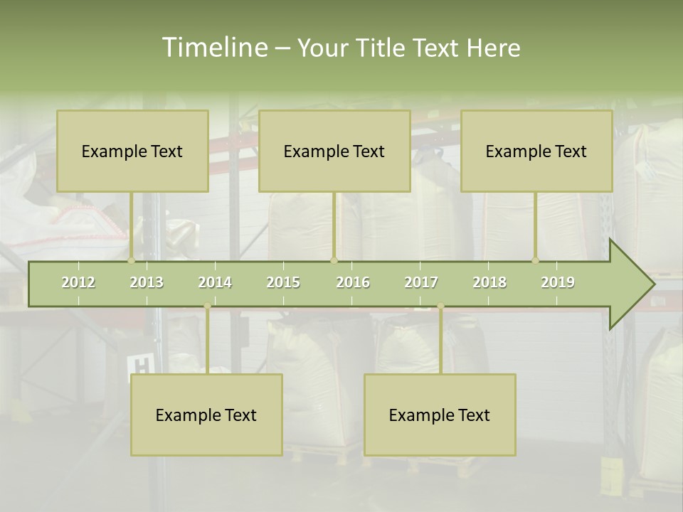Sacks Company Inventories PowerPoint Template