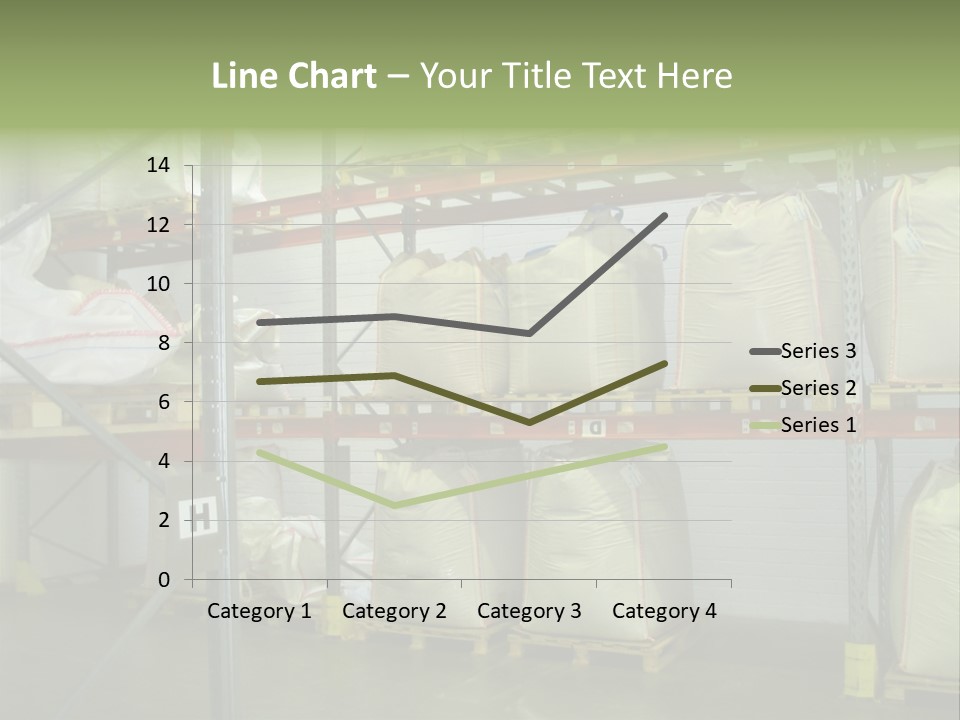 Sacks Company Inventories PowerPoint Template