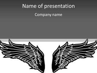 Street Glide Fly PowerPoint Template